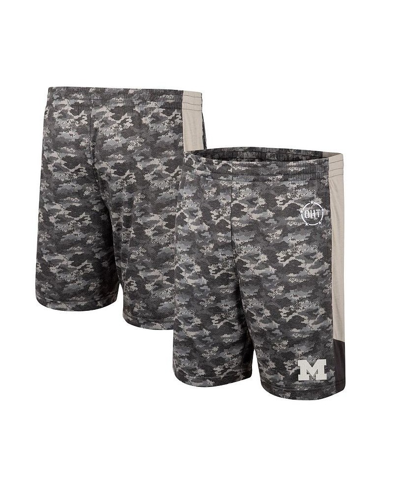 Men's Camo Michigan Wolverines OHT Military-Inspired Appreciation Terminal Shorts $20.70 Shorts