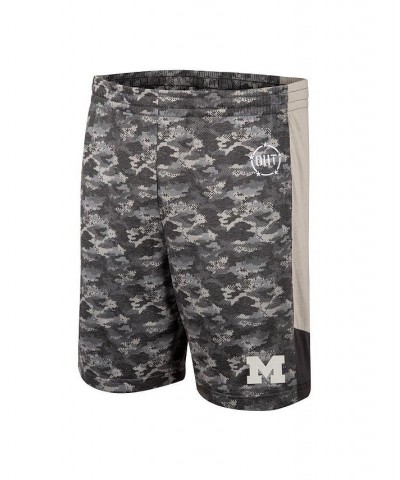 Men's Camo Michigan Wolverines OHT Military-Inspired Appreciation Terminal Shorts $20.70 Shorts