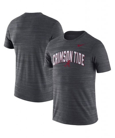 Men's Heather Black Alabama Crimson Tide 2022 Game Day Sideline Velocity Performance T-shirt $29.49 T-Shirts