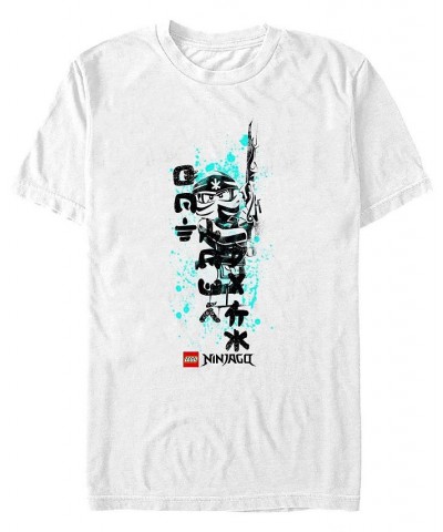 Men's Lego Ninjago Ninja Ink Short Sleeve T-shirt White $14.00 T-Shirts