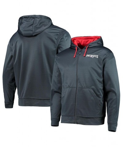 Men's Navy, Red New England Patriots Apprentice Full-Zip Hoodie $46.00 Sweatshirt