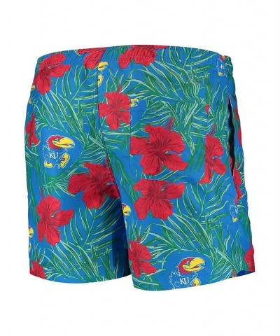 Men's Royal Kansas Jayhawks Swimming Trunks $23.77 Swimsuits