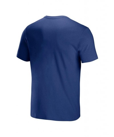 Men's NFL X Staple Blue New York Giants Lockup Logo Short Sleeve T-shirt $14.40 T-Shirts