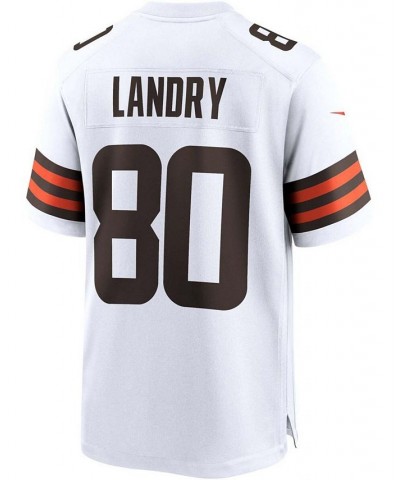 Men's Jarvis Landry White Cleveland Browns Game Jersey $63.00 Jersey