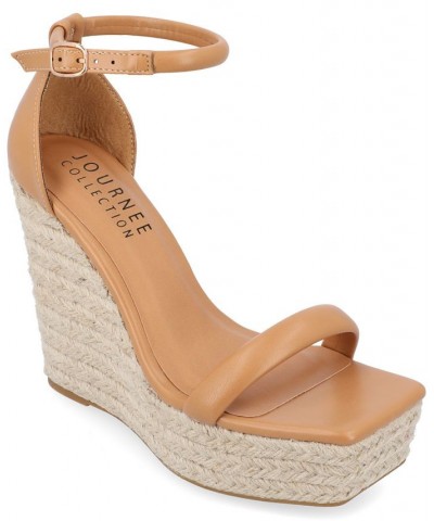 Women's Olesia Platform Wedge Sandals PD03 $39.60 Shoes