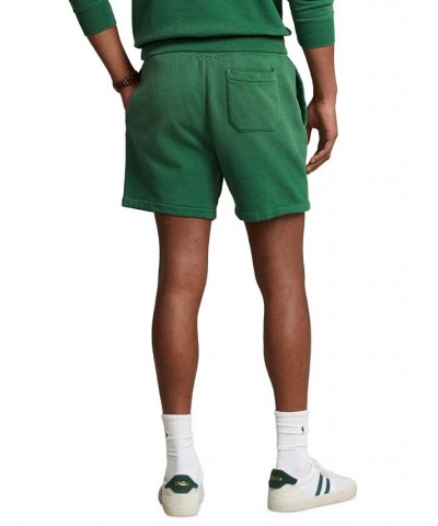 Men's 6-1/2-Inch Logo Fleece Shorts Green $56.70 Shorts