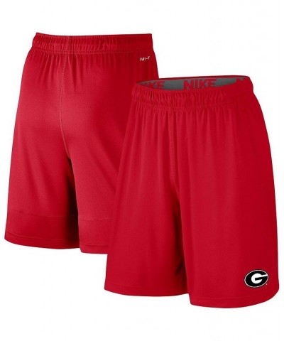 Men's Red Georgia Bulldogs College Primary Logo 2.0 Fly Performance Shorts $28.04 Shorts