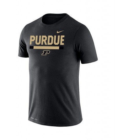 Men's Black Purdue Boilermakers Team DNA Legend Performance T-shirt $24.50 T-Shirts