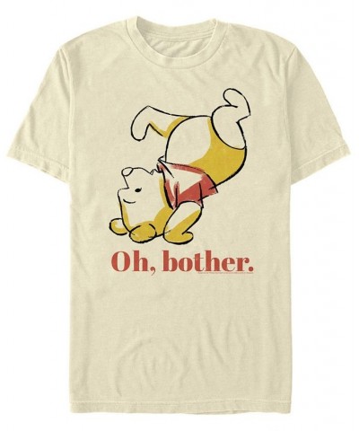 Men's Oh Bother Bear Short Sleeve Crew T-shirt Tan/Beige $18.89 T-Shirts