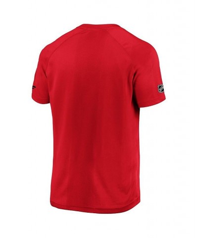 Men's Branded Red New Jersey Devils AP Rink T-shirt $18.06 T-Shirts