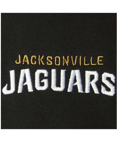 Men's Black Jacksonville Jaguars Craftsman Thermal Lined Full-Zip Hoodie $49.35 Sweatshirt