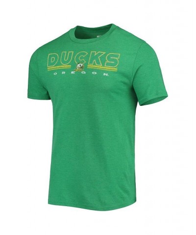 Men's Heathered Charcoal, Green Oregon Ducks Meter T-shirt and Pants Sleep Set $28.70 Pajama