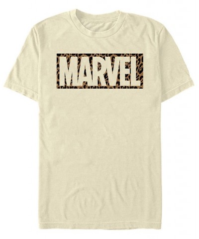 Men's Marvel Cheetah Short Sleeve Crew T-shirt Tan/Beige $15.05 T-Shirts