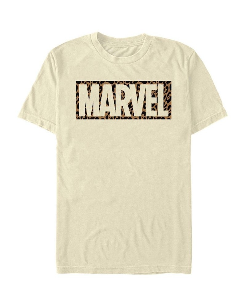 Men's Marvel Cheetah Short Sleeve Crew T-shirt Tan/Beige $15.05 T-Shirts