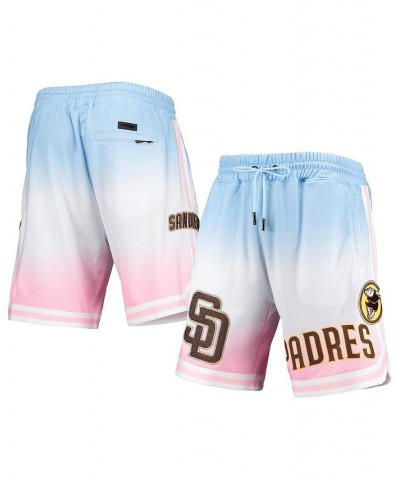 Men's Blue, Pink San Diego Padres Team Logo Pro Ombre Shorts $50.60 Shorts