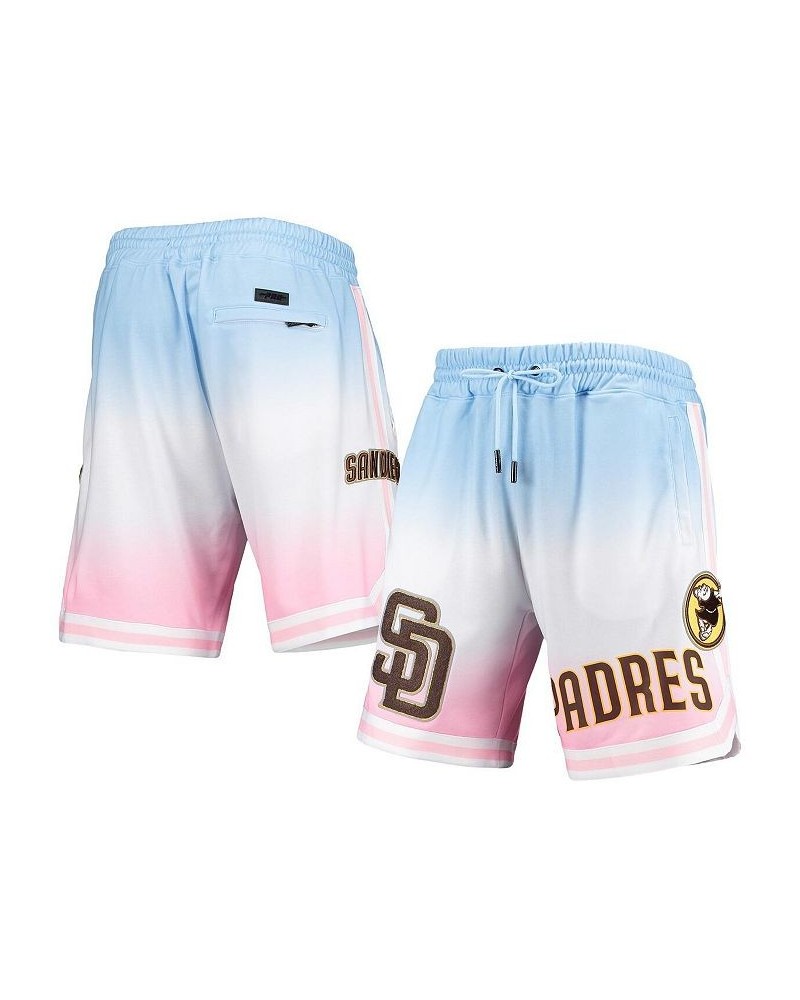 Men's Blue, Pink San Diego Padres Team Logo Pro Ombre Shorts $50.60 Shorts