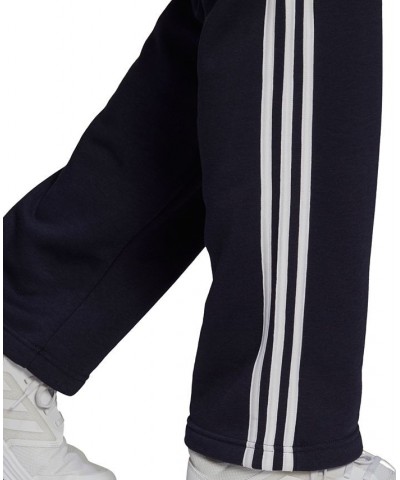 Men's Fleece Track Pants Blue $18.45 Pants