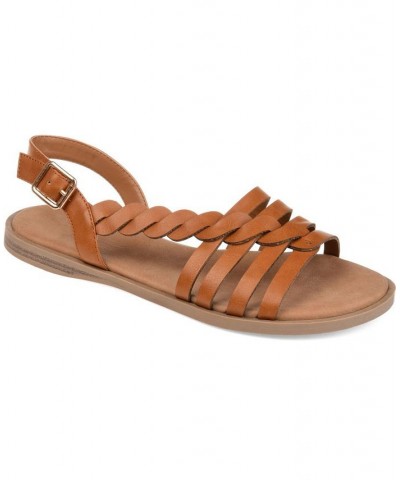 Women's Solay Sandals Tan/Beige $34.30 Shoes