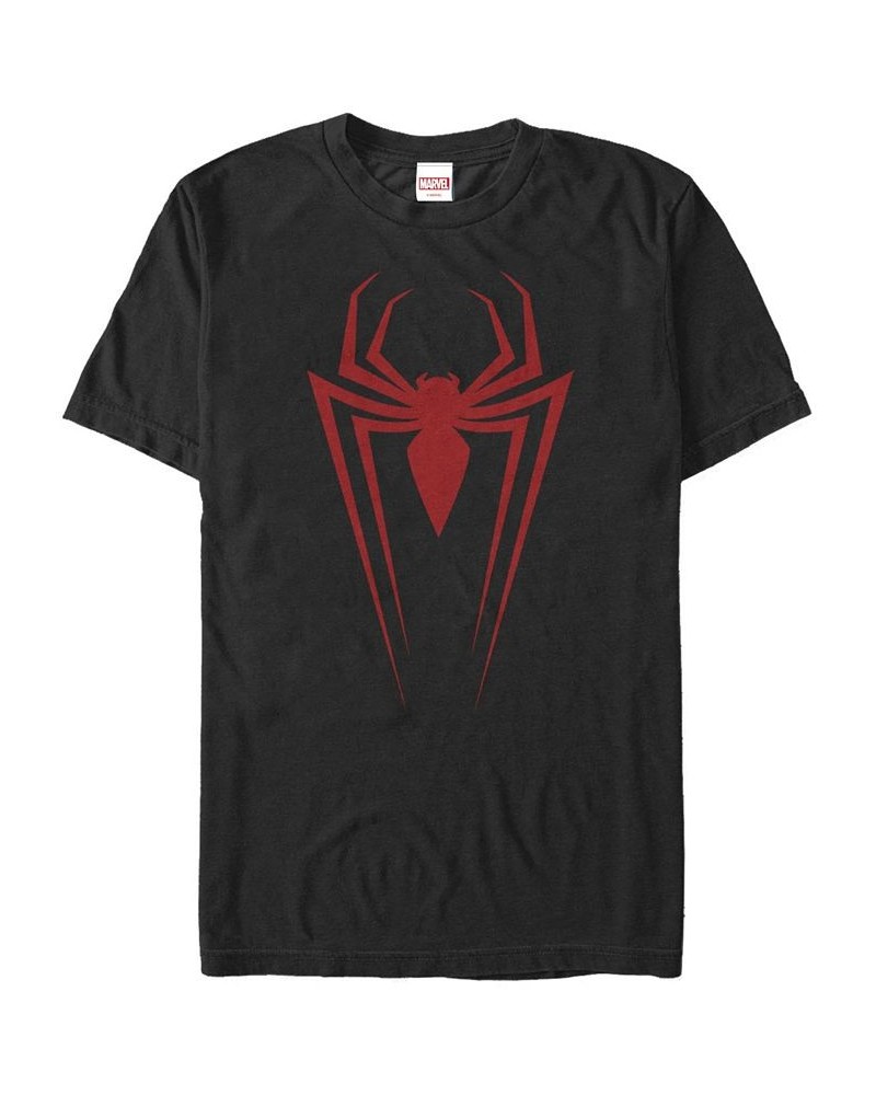 Marvel Men's Spider-Man Spider Chest Logo Costume Short Sleeve T-Shirt Black $16.80 T-Shirts