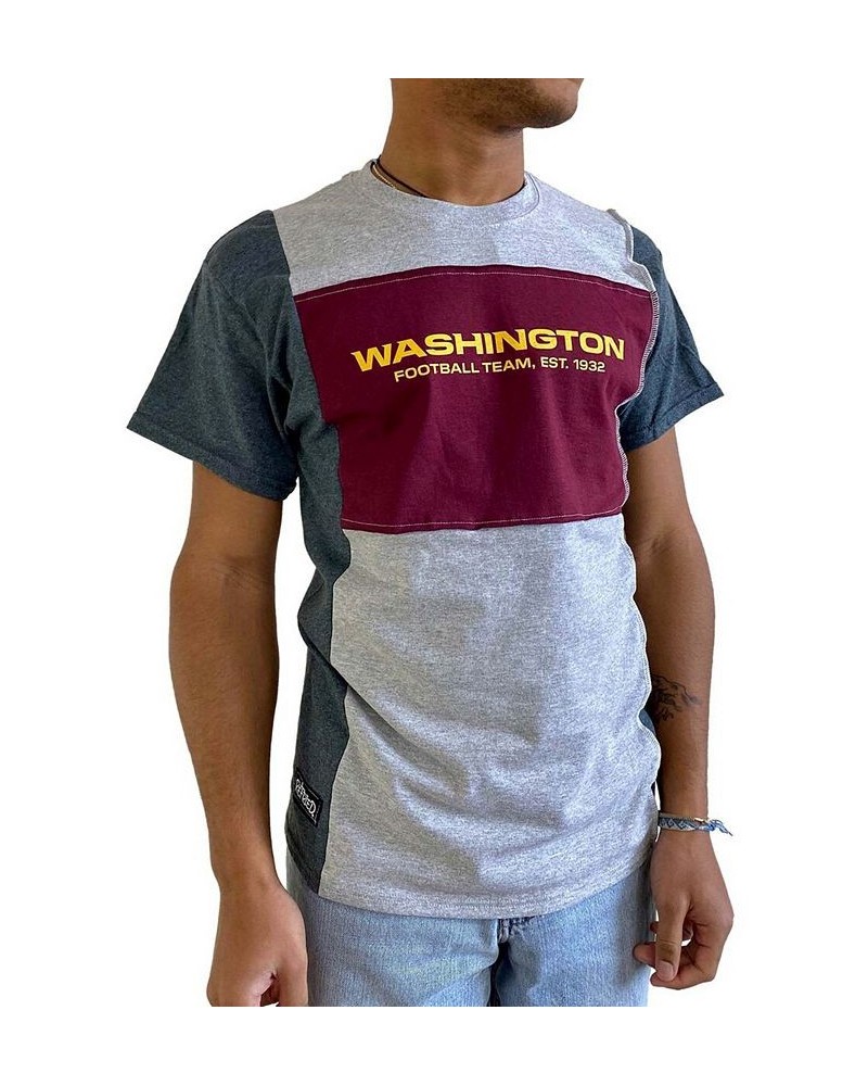 Men's Heathered Gray Washington Football Team Split T-shirt $29.99 T-Shirts