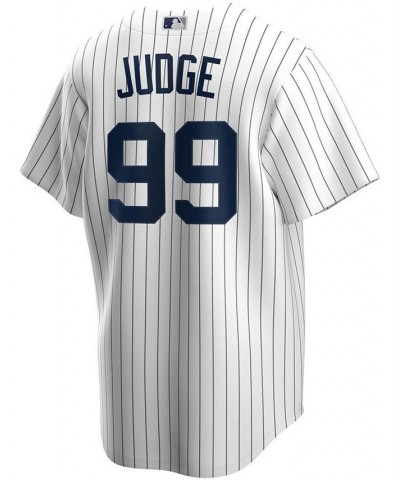 Men's Aaron Judge White New York Yankees Home Replica Player Name Jersey $58.00 Jersey