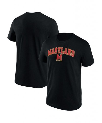 Men's Branded Black Maryland Terrapins Campus 2.0 T-shirt $17.39 T-Shirts