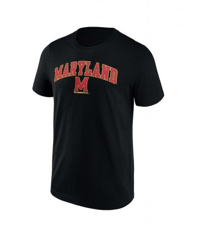 Men's Branded Black Maryland Terrapins Campus 2.0 T-shirt $17.39 T-Shirts