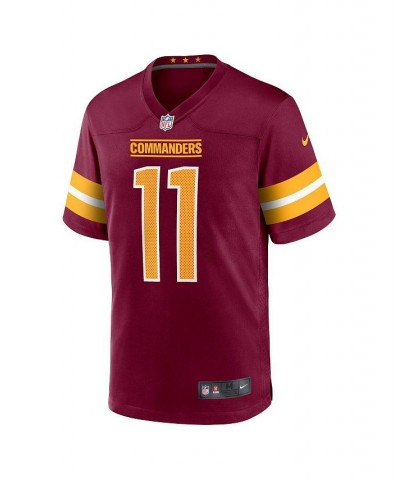 Men's Carson Wentz Burgundy Washington Commanders Game Jersey $36.38 Jersey