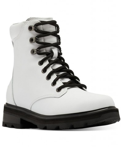 Lennox Lace-Up Boots White $43.02 Shoes