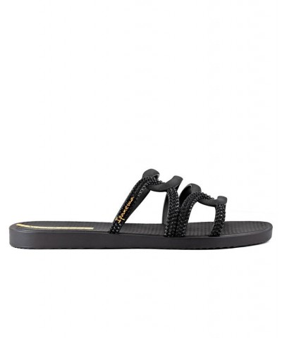 Women's Solar Comfort Slide Sandals Black $22.42 Shoes