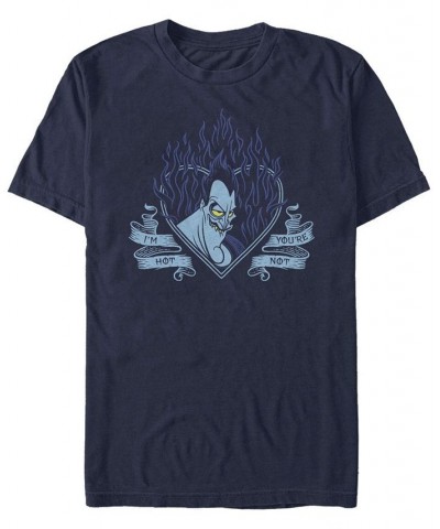 Men's Hades I'm Hot Short Sleeve Crew T-shirt Blue $17.15 T-Shirts