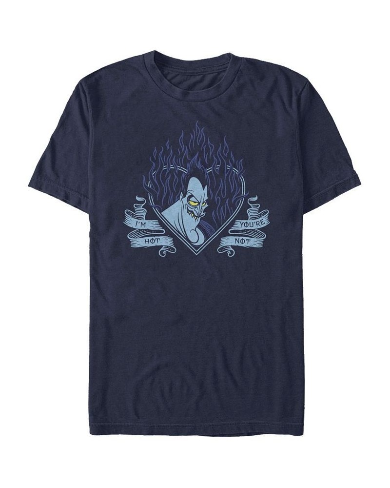 Men's Hades I'm Hot Short Sleeve Crew T-shirt Blue $17.15 T-Shirts