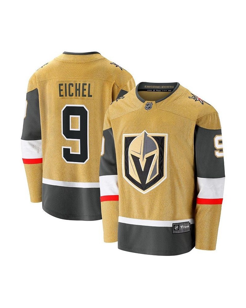 Men's Branded Jack Eichel Gold Vegas Golden Knights Alternate Premier Breakaway Player Jersey $70.50 Jersey