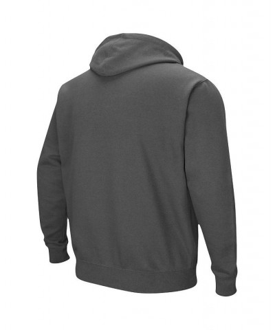 Men's Charcoal Alabama Crimson Tide Arch and Logo 3.0 Pullover Hoodie $30.00 Sweatshirt