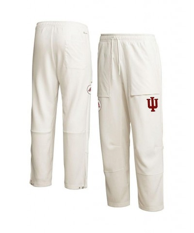 Men's Cream Indiana Hoosiers Zero Dye AEROREADY Pants $38.25 Pants