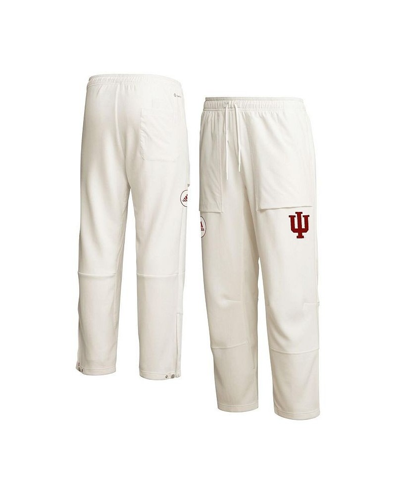 Men's Cream Indiana Hoosiers Zero Dye AEROREADY Pants $38.25 Pants