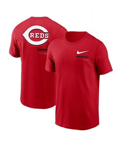 Men's Red Cincinnati Reds Over the Shoulder T-shirt $29.99 T-Shirts