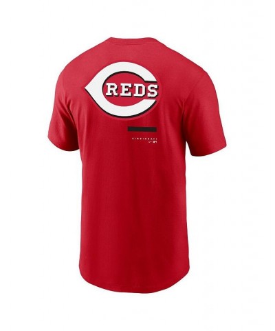 Men's Red Cincinnati Reds Over the Shoulder T-shirt $29.99 T-Shirts