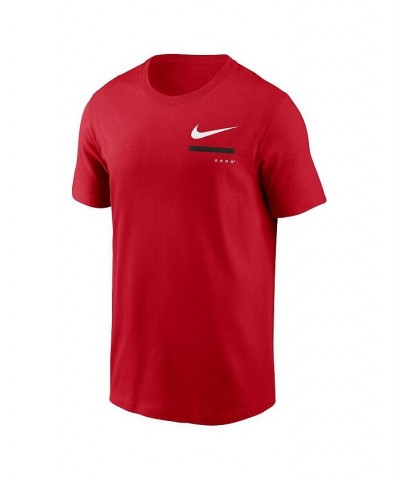 Men's Red Cincinnati Reds Over the Shoulder T-shirt $29.99 T-Shirts