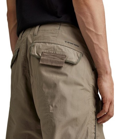 Men's 3D Regular-Fit Tapered Cargo Pants Tan/Beige $54.40 Pants