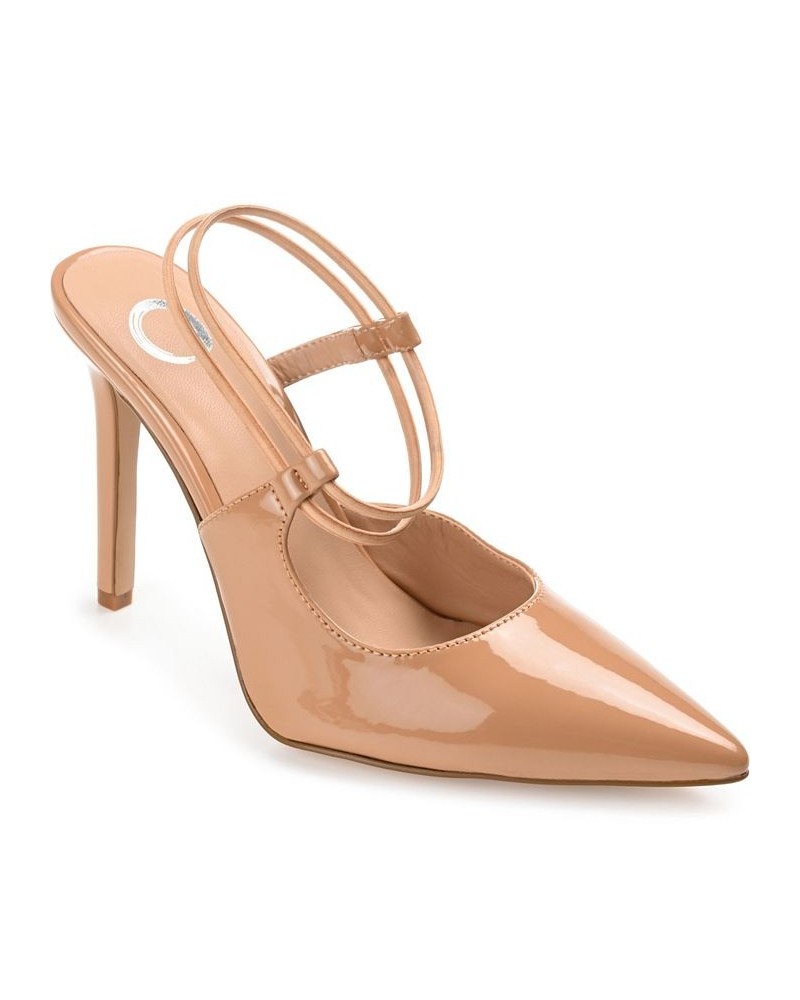 Women's Gracelle Stiletto Tan/Beige $41.80 Shoes