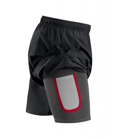 Men's Branded Black Philadelphia Flyers Authentic Pro Rink Shorts $29.57 Shorts