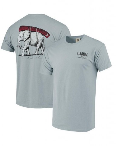 Men's Gray Alabama Crimson Tide Canoe Local Comfort Colors T-shirt $23.93 T-Shirts