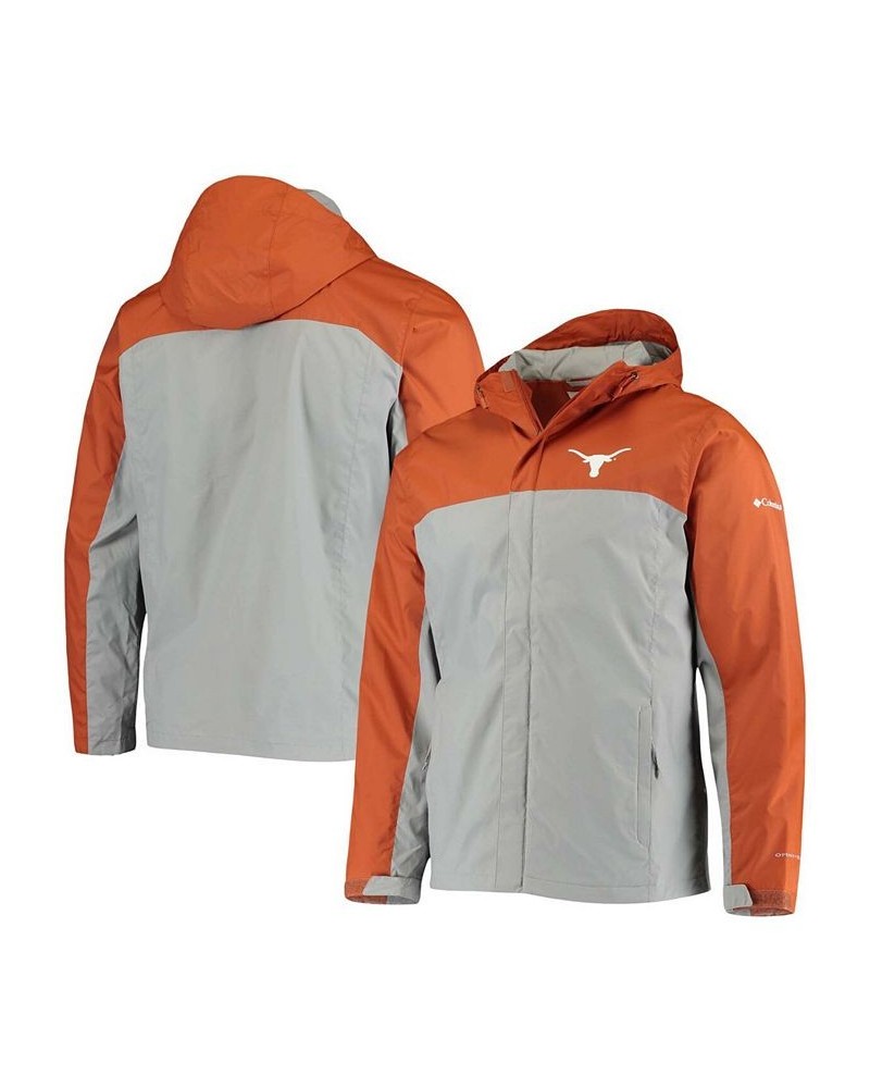 Men's Burnt Orange Texas Longhorns Glennaker Storm Omni-Tech Full-Zip Jacket $37.60 Jackets