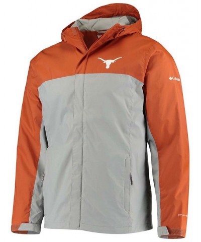 Men's Burnt Orange Texas Longhorns Glennaker Storm Omni-Tech Full-Zip Jacket $37.60 Jackets