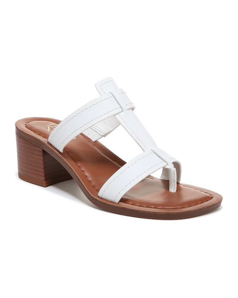 Ezra Slide Sandals White $41.85 Shoes