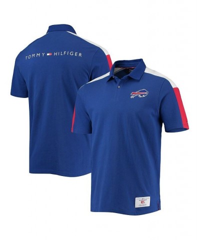 Men's Royal, Red Buffalo Bills Logan Polo Shirt $27.60 Polo Shirts