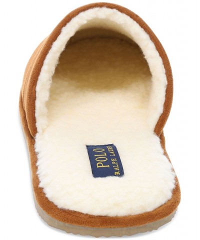 Men's Polo Scuff Slippers Tan/Beige $25.20 Shoes