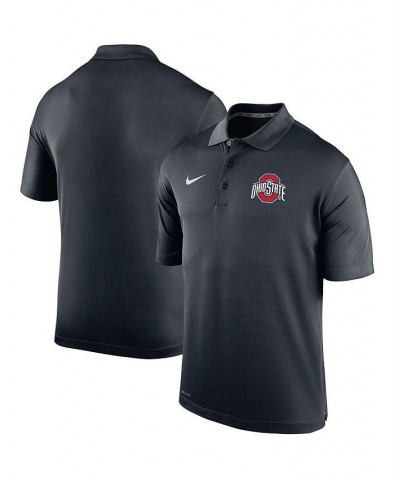 Men's Black Ohio State Buckeyes Big and Tall Primary Logo Varsity Performance Polo Shirt $32.80 Polo Shirts