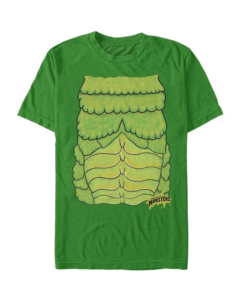 Universal Monsters Men's Creature From the Black Lagoon Body Costume Short Sleeve T-Shirt Green $16.45 T-Shirts